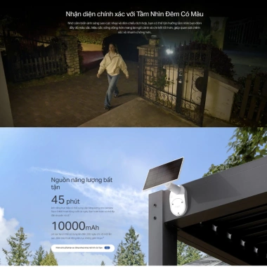 Combo 4K Tapo C460 - Thẻ 64GB - Camera AI Ngoài Trời, Pin 10.000mAh, Năng Lượng Mặt Trời - 2.614.000 VND 3 Combo 4K Tapo C460 - Thẻ 64GB - Camera AI Ngoài Trời, Pin 10.000mAh, Năng Lượng Mặt Trời - 2.614.000 VND 3