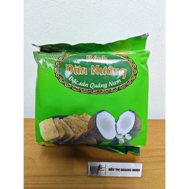 Combo 5 - 10 Gói Gói Bánh Dừa Nướng Quỳnh Trân 150gr Đặc Sản Quảng Nam, Thơm Ngon, Giòn Rụm 3 Combo 5 - 10 Gói Gói Bánh Dừa Nướng Quỳnh Trân 150gr Đặc Sản Quảng Nam, Thơm Ngon, Giòn Rụm 3