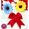 Combo 5-10 Nơ Nhung Đỏ Kim Tuyến 7cm - Trang Trí Noel, Văn Phòng, Giá chỉ 26.000đ 2