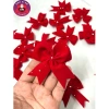 Combo 5-10 Nơ Nhung Đỏ Kim Tuyến 7cm - Trang Trí Noel, Văn Phòng, Giá chỉ 26.000đ 4