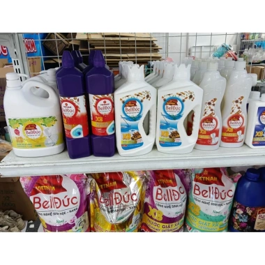 Combo 5 chai 5L Nước lau sàn Bell Đức Trái Bồ Hòn Chanh - Xua đuối, ruồi muỗi, giá ưu đãi 69.000đ 4