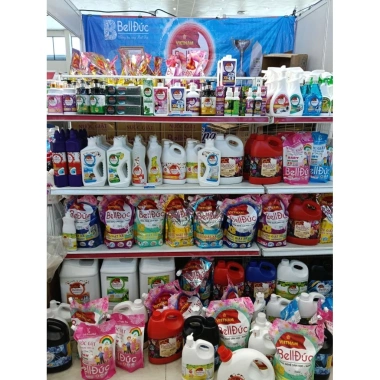 Combo 5 chai 5L Nước lau sàn Bell Đức Trái Bồ Hòn Chanh - Xua đuối, ruồi muỗi, giá ưu đãi 69.000đ 5