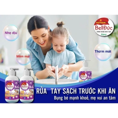Combo 5 chai nước rửa tay sinh học Bell Đức 500ml - Giá chỉ 79.000đ, ưu đãi đặc biệt