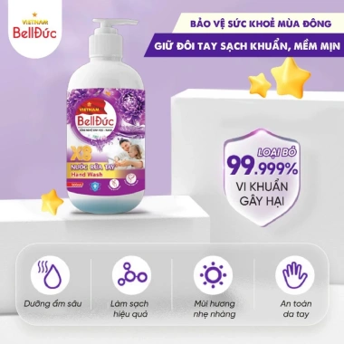 Combo 5 chai nước rửa tay sinh học Bell Đức 500ml - Giá chỉ 79.000đ, ưu đãi đặc biệt