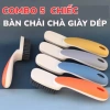 Combo 5 chiếc bàn chải đánh giày lông nhựa PP mềm mại - Đa năng, cầm tay thoải mái, nhiều màu, giá chỉ 35.000₫