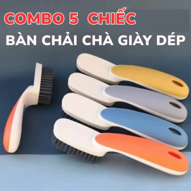 Combo 5 chiếc bàn chải đánh giày lông nhựa PP mềm mại - Đa năng, cầm tay thoải mái, nhiều màu, giá chỉ 35.000₫ 8 Combo 5 chiếc bàn chải đánh giày lông nhựa PP mềm mại - Đa năng, cầm tay thoải mái, nhiều màu, giá chỉ 35.000₫ 8