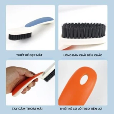 Combo 5 chiếc bàn chải đánh giày lông nhựa PP mềm mại - Đa năng, cầm tay thoải mái, nhiều màu, giá chỉ 35.000₫ 9 Combo 5 chiếc bàn chải đánh giày lông nhựa PP mềm mại - Đa năng, cầm tay thoải mái, nhiều màu, giá chỉ 35.000₫ 9