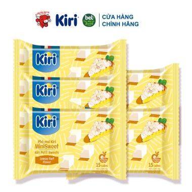 Combo 5 Phô mai Kiri vị chanh 15C 78g - Giảm 20% - Hương vị thơm mát, tiện lợi 2 Combo 5 Phô mai Kiri vị chanh 15C 78g - Giảm 20% - Hương vị thơm mát, tiện lợi 2