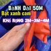 Combo 50m Cao Su Xanh Cam - Bạt Đậy Vật Tư, Lều Tạm, Bể Cá, Nuôi Lươn & Ếch, Giá 1.1tr (Giảm 308k)