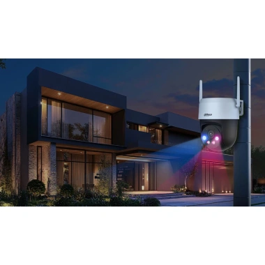 Combo 5M Dahua DH-P5AS-PV, Thẻ 64GB, Hộp Kỹ Thuật - Camera Ngoài Trời Xoay 360 Đàm Thoại 2 Chiều