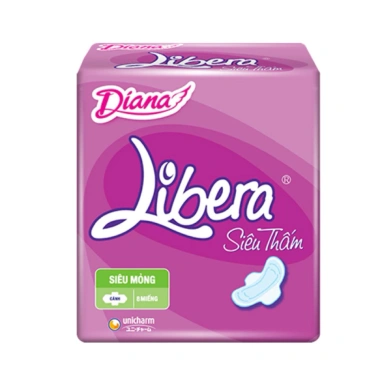 Combo 6 gói BVS LIBERA MỎNG CÁNH Dây Cánh DKC 8 miếng Baby Miki - Giá chỉ 82.000đ