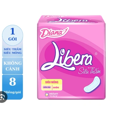 Combo 6 gói BVS LIBERA MỎNG CÁNH Dây Cánh DKC 8 miếng Baby Miki - Giá chỉ 82.000đ 4 Combo 6 gói BVS LIBERA MỎNG CÁNH Dây Cánh DKC 8 miếng Baby Miki - Giá chỉ 82.000đ 4