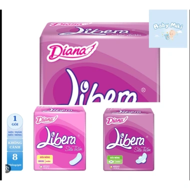 Combo 6 gói BVS LIBERA MỎNG CÁNH Dây Cánh DKC 8 miếng Baby Miki - Giá chỉ 82.000đ 5 Combo 6 gói BVS LIBERA MỎNG CÁNH Dây Cánh DKC 8 miếng Baby Miki - Giá chỉ 82.000đ 5