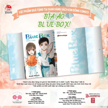 Combo A 6 món Blue Box: Bìa áo, Poster, Shikishi, Huy hiệu, Postcard - Giá 650k 3