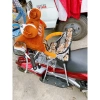 Combo An Toàn - Ghế Ga Xếp Gọn Sắt, Dây Đai 100cm và Gối 2 Đầu Cho Bé Đi Xe Máy