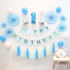 Combo Bộ HPBD Quạt Giấy Đơn Giản - Tặng Bơm Bóng và Băng Dính - Chỉ 165.000₫