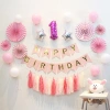 Combo Bộ HPBD Quạt Giấy Đơn Giản - Tặng Bơm Bóng và Băng Dính - Chỉ 165.000₫ 2