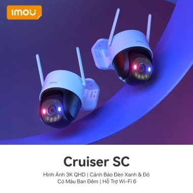 Combo Camera Imou Cruiser SC 4G 5M + Thẻ 64GB + HKT - Giá chỉ 2.168.000 VNĐ 3 Combo Camera Imou Cruiser SC 4G 5M + Thẻ 64GB + HKT - Giá chỉ 2.168.000 VNĐ 3