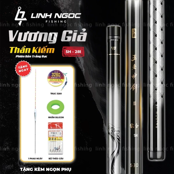 Trải nghiệm thực tế Combo Cần câu Đài Woding Thần Kiếm 5h28i – Rô Riếc Chép Giữ Cá trong các buổi câu cá sông