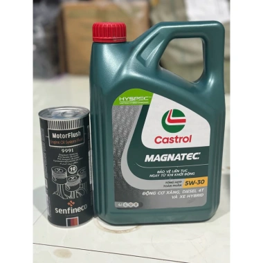 Combo Castrol nhớt tổng hợp + Senfineco 9.991 - Bảo vệ động cơ, giá ưu đãi 920.000₫ 2 Combo Castrol nhớt tổng hợp + Senfineco 9.991 - Bảo vệ động cơ, giá ưu đãi 920.000₫ 2