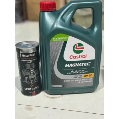 Combo Castrol nhớt tổng hợp + Senfineco 9.991 - Bảo vệ động cơ, giá ưu đãi 920.000₫