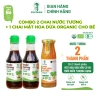 Combo CHO BÉ Đường, Nước Tương, Mật hoa dừa Organic Sokfarm - Chứng nhận USDA, EU, JAS, Giá ưu đãi 106.000 VND 3