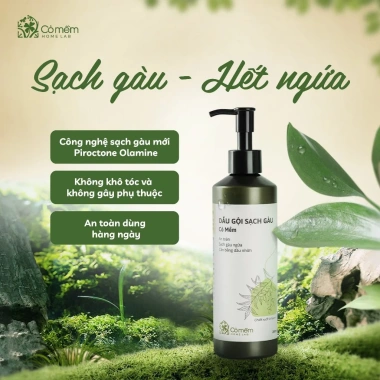 Combo Dầu Gội Sạch Gàu + Dầu Xả Cỏ Mềm - 510.000đ, ngăn gàu, tóc mềm
