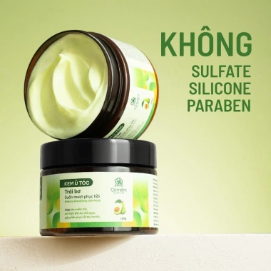 Combo Gội Xả Suôn Mượt Phục Hồi Tóc Trái Bơ Cỏ Mềm - Giá 555.000đ giảm 111.000đ