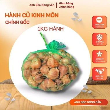 Combo Hành Củ Kinh Môn 1kg-5kg Thơm Nồng Đậm Vị - Giá chỉ 42.000₫