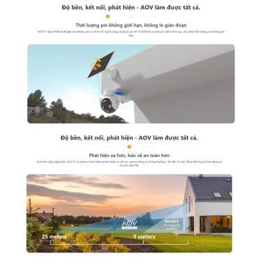Combo Imou 4G Solar B7ED, Thẻ 64GB, Hộp - Pin 10K mAh, Năng Lượng Mặt Trời, Camera Ngoài Trời Xoay 4G
