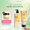 Combo Làm Sạch Da Body - Sữa Tắm Tẩy Da Chết Cà Phê Mật Ong Cỏ Mềm - 420.000đ