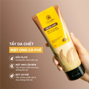 Combo Làm Sạch Da Body - Sữa Tắm Tẩy Da Chết Cà Phê Mật Ong Cỏ Mềm - 420.000đ