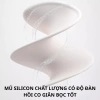 COMBO mũ kính bơi LI-NING bản cao cấp, mắt kính tầm nhìn rộng mũ silicon đặc biệt LXJR213 508 4