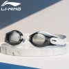 COMBO mũ kính bơi LI-NING bản cao cấp, mắt kính tầm nhìn rộng mũ silicon đặc biệt LXJR213 508 13