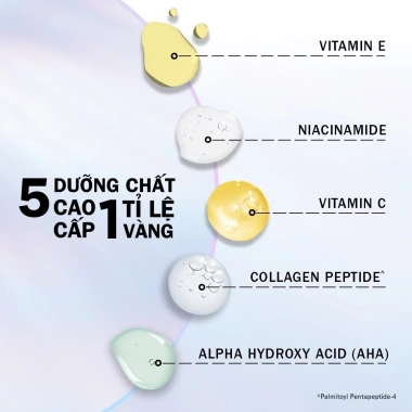 Combo Olay Sữa Dưỡng Thể Sáng Da 260g + Serum 5in1 30ml + Kem Luminous Niacinamide Vitamin C 50g - Giá 1.959.000₫