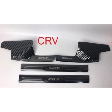 Combo Ốp Bậc Cửa Honda CR-V Titan Trong và Ngoài 8 Miếng - Giá Chỉ 550.000₫
