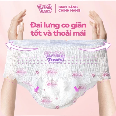 Combo Quần Băng Tushie Treats 5 Cái êm Mềm Không Cộm Không Lộ Viền Size M/L-XL-2XL Giá Ưu Đãi 81.500₫ 4 Combo Quần Băng Tushie Treats 5 Cái êm Mềm Không Cộm Không Lộ Viền Size M/L-XL-2XL Giá Ưu Đãi 81.500₫ 4