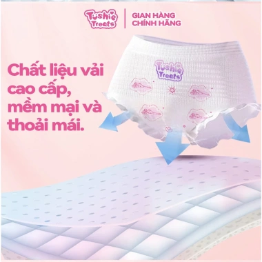 Combo Quần Băng Tushie Treats 5 Cái êm Mềm Không Cộm Không Lộ Viền Size M/L-XL-2XL Giá Ưu Đãi 81.500₫