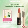 Combo Son Lụa Diễm + Son Dưỡng Nhiên cho Môi Căng Mọng, Cỏ Mềm - Giảm 21% chỉ 418.000₫