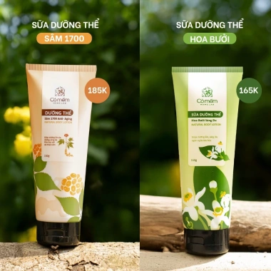 Combo Sữa Dưỡng Thể & Kem Dưỡng Da Tay Cỏ Mềm – Da mềm, Giá ưu đãi 360k