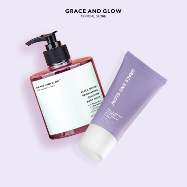Combo Sữa tắm Grace and Glow Black Opium 400ml và Lăn khử mùi Rosslyn Hà Nội 50ml Giá ưu đãi 263.620 VND 2