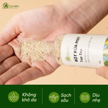 Combo Tẩy Trang & Bột Rửa Mặt Thảo Mộc Cỏ Mềm - Dịu Nhẹ, Không Cồn, Giá Ưu Đãi 250k 6