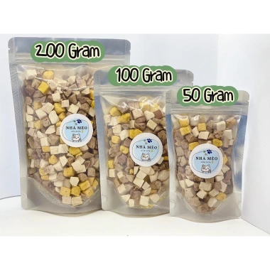 Combo thịt sấy Gà, Gan, Trứng cho chó mèo – Protein cao, dinh dưỡng toàn diện, giá 33.075 VND 2