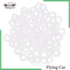 Con dấu phẳng Bellow cao su trắng Silicone vòi hoa sen Gasket Seal 100 chiếc giá giảm