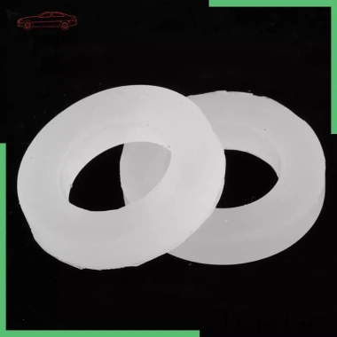 Con dấu phẳng Bellow cao su trắng Silicone vòi hoa sen Gasket Seal 100 chiếc giá giảm 3