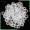 Con dấu phẳng Bellow cao su trắng Silicone vòi hoa sen Gasket Seal 100 chiếc giá giảm 6