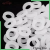 Con dấu phẳng Bellow cao su trắng Silicone vòi hoa sen Gasket Seal 100 chiếc giá giảm 8