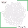 Con dấu phẳng Bellow cao su trắng Silicone vòi hoa sen Gasket Seal 100 chiếc giá giảm 10