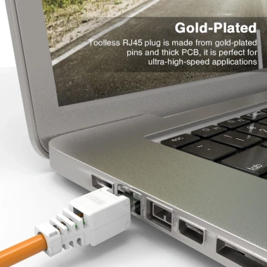 Công cụ ZoeRax Đầu nối RJ45 CAT6 - Phích cắm Ethernet 23‑26AWG, giá 63.799₫ 4 Công cụ ZoeRax Đầu nối RJ45 CAT6 - Phích cắm Ethernet 23‑26AWG, giá 63.799₫ 4