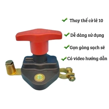 Công tắc ngắt ắc quy MONQIQI cho ô tô, hàng hải, container - Chống thấm nước, chỉ 73.000₫ 3